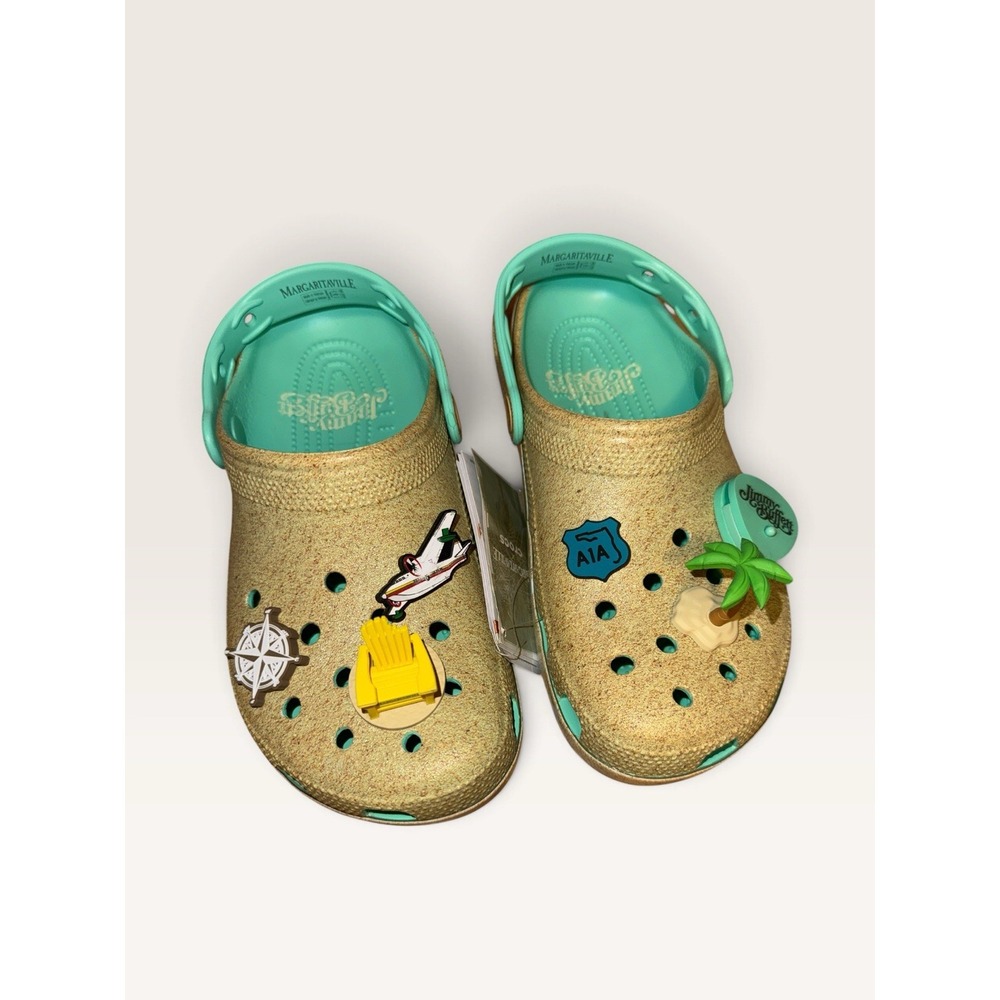 Crocs x Jimmy Buffet Margaritaville Sandy Beach Style Clogs Mens 4 Women's 6 NWT